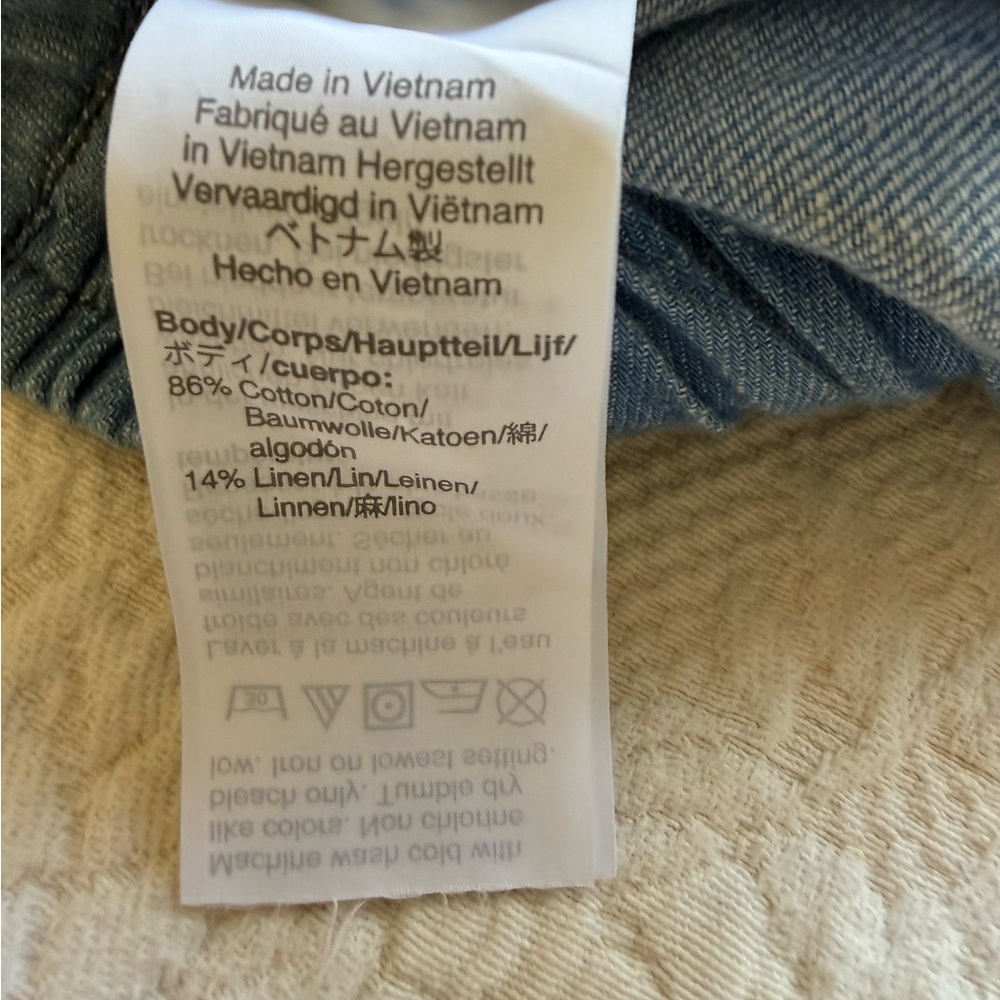 Madewell Pull-On, Wide Leg Crop Pants, Size S - Picture 5 of 5
